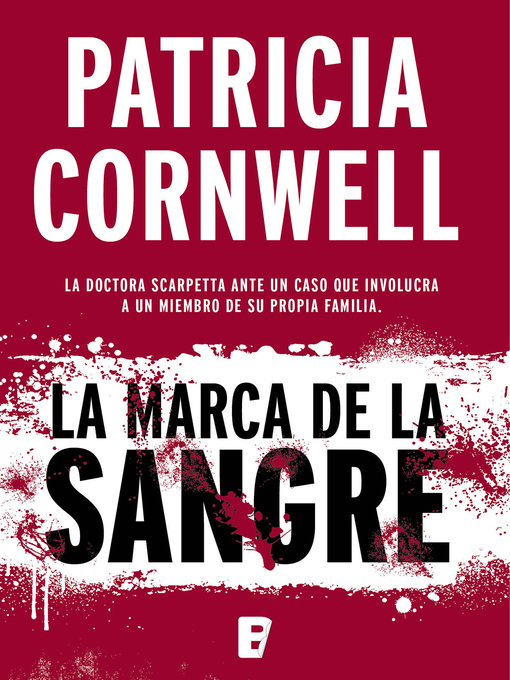Title details for La marca de la sangre by Patricia Cornwell - Wait list